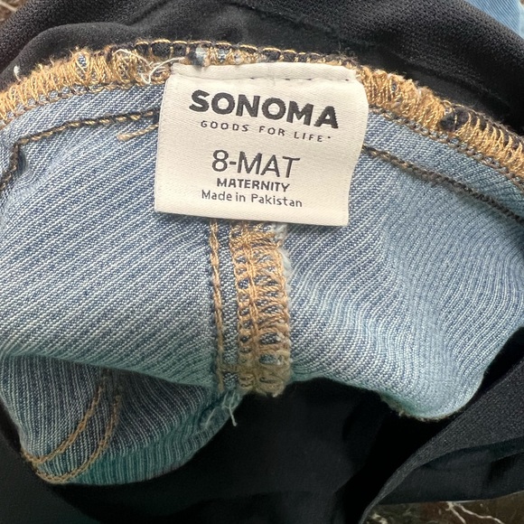 Maternity Sonoma Goods For Life® Over-The-Belly Jeggings - Picture 3 of 4